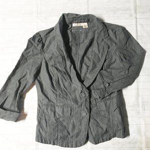 DKNY Contrast Stitch Blazer